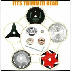 SINCèREETALI 5pcs Kit De Fixation D'écrou De Lame D'engrenage En Métal De Rechange Avec Boulons à Tête à Six Pans Creux Pour Débroussailleuse Débroussailleuse Kit De Fixation D'écrou Universel M10 Accessoires, Pour Tondeuse à Gazon Débroussailleuse -Débroussailleuse Soldes Magasin 63819472 5