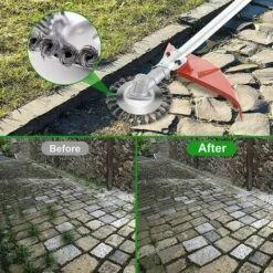 SINCèREETALI Weed Head Brosse à Désherbage En Fil D'acier 6 Pouces Brosse Rotative Disque De Brosse Pour Outils De Pelouse Jardin Agriculture - Remplacement Pour La Tonte -Débroussailleuse Soldes Magasin 63821549 5