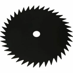 SINCèREETALI Lame à 40 Dents Compatible Avec La Plupart Des Dents De Débroussailleuse Lames De Scie à Métaux Au Manganèse Accessoires De Tondeuse à Brosse De Désherbage Accessoires De Lame Ronde