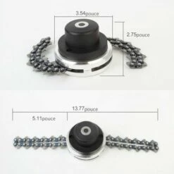 GroupM Tête De Débroussailleuse à Chaîne (joint Universel) Accessoires De Débroussailleuse Pour Tondeuse à Gazon 10 GroupM Tête De Débroussailleuse à Chaîne (joint Universel) Accessoires De Débroussailleuse Pour Tondeuse à Gazon -Débroussailleuse Soldes Magasin 63889516 4