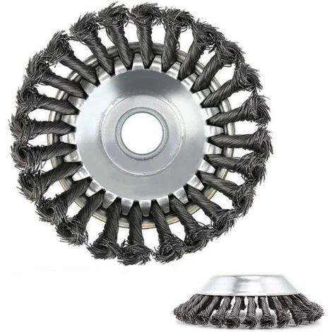 Brosse De Débroussailleuse À Gazon,Tête De Tondeuse À Fil Avec Roue En Fil D'Acier Solide, Brosse À Désherber Ronde En Métal,Outil Multifonctionnel D'Élimination Des Mauvaises Herbes(6 Pouces) Gdrhvfd 3 Brosse De Débroussailleuse À Gazon,Tête De Tondeuse À Fil Avec Roue En Fil D'Acier Solide, Brosse À Désherber Ronde En Métal,Outil Multifonctionnel D'Élimination Des Mauvaises Herbes(6 Pouces) Gdrhvfd