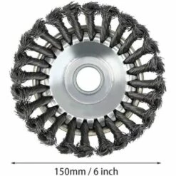 Brosse De Débroussailleuse À Gazon,Tête De Tondeuse À Fil Avec Roue En Fil D'Acier Solide, Brosse À Désherber Ronde En Métal,Outil Multifonctionnel D'Élimination Des Mauvaises Herbes(6 Pouces) Gdrhvfd 8 Brosse De Débroussailleuse À Gazon,Tête De Tondeuse À Fil Avec Roue En Fil D'Acier Solide, Brosse À Désherber Ronde En Métal,Outil Multifonctionnel D'Élimination Des Mauvaises Herbes(6 Pouces) Gdrhvfd -Débroussailleuse Soldes Magasin 64072991 2