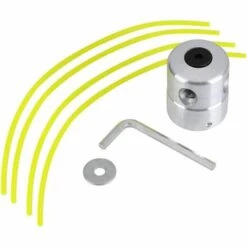 EINEMGELD Tête Universelle En Aluminium De Strimmer De Tête De Trimmer Avec Les Accessoires De Coupeur D'herbe De Set De Ligne De Strimmer -Débroussailleuse Soldes Magasin 64118910 5