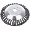CARILLONSàVENT Tête De Débroussailleuse Conique En Fil De Fer Noué Pour Tondeuse à Gazon - Plateau De Désherbage En Métal Pour Débroussailleuse ((Diamètre Extérieur200mm, Trou Intérieur 25mm)) Carivent 1 CARILLONSàVENT Tête De Débroussailleuse Conique En Fil De Fer Noué Pour Tondeuse à Gazon - Plateau De Désherbage En Métal Pour Débroussailleuse ((Diamètre Extérieur200mm, Trou Intérieur 25mm)) Carivent -Débroussailleuse Soldes Magasin 64140327 1