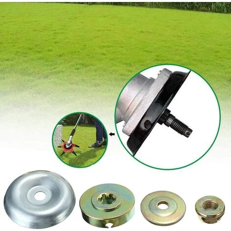 CARILLONSàVENT Carivent 4 Pièces Utile Rechange Coupe-Bordure Débroussailleuse Lame Métallique Kit De Fixation Accessoire (4 Pièces Set) - 4 Pièces Set 7 CARILLONSàVENT Carivent 4 Pièces Utile Rechange Coupe-Bordure Débroussailleuse Lame Métallique Kit De Fixation Accessoire (4 Pièces Set) - 4 Pièces Set – Image 5