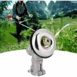 HAZEL Renvoi D Angle Debroussailleuse, Bo?te De Vitesses De Tondeuse, Bo?te De Vitesses De Réducteur De Tondeuse à Gazon De 26 Mm De Diamètre(9 Dents) -Débroussailleuse Soldes Magasin 64197307 3