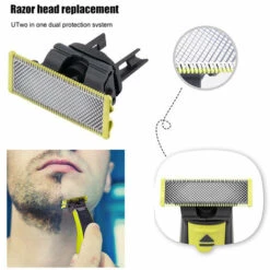 THSINDE Lames De Rechange Philips OneBlade Pour Tous Les Modèles OneBlade Et OneBlade Pro (modèle QP220/50) -Débroussailleuse Soldes Magasin 64464776 2