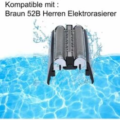 THSINDE Tête De Rasoir De Rechange 52B Compatible Avec Les Rasoirs électriques Braun 5 Series 5020S 5030S 5040S 5050S 5070S 5090CC 52B 52S Series Avec Brosse 10 THSINDE Tête De Rasoir De Rechange 52B Compatible Avec Les Rasoirs électriques Braun 5 Series 5020S 5030S 5040S 5050S 5070S 5090CC 52B 52S Series Avec Brosse -Débroussailleuse Soldes Magasin 64464975 4