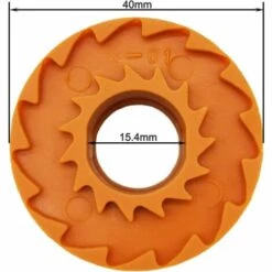 HABIENTôT 6 Pièces WA0004.1 Fil Pour Tondeuse à Gazon Pour Tous Les Tondeuses à Gazon 20 V WORX Et 1 Tondeuse Porte-bobine Porte-bobine Edger, Compatible Avec Worx WG180 WG163 WA0010，Oi-FRIS -Débroussailleuse Soldes Magasin 64562272 3