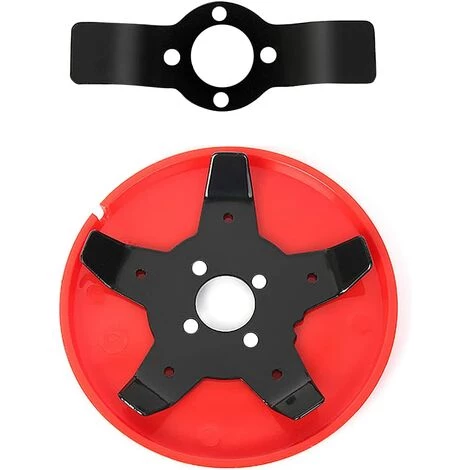 HABIENTôT Aluminium Fils Tête Coupe-bordure Tête Double Fil Bobine Tête Fil Nylon Pour Débroussailleuse à Essence Tondeuse à Gazon Rouge,Oi-FRIS 4 HABIENTôT Aluminium Fils Tête Coupe-bordure Tête Double Fil Bobine Tête Fil Nylon Pour Débroussailleuse à Essence Tondeuse à Gazon Rouge,Oi-FRIS – Image 2