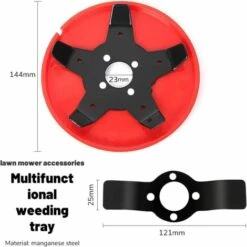 HABIENTôT Aluminium Fils Tête Coupe-bordure Tête Double Fil Bobine Tête Fil Nylon Pour Débroussailleuse à Essence Tondeuse à Gazon Rouge,Oi-FRIS 10 HABIENTôT Aluminium Fils Tête Coupe-bordure Tête Double Fil Bobine Tête Fil Nylon Pour Débroussailleuse à Essence Tondeuse à Gazon Rouge,Oi-FRIS -Débroussailleuse Soldes Magasin 64562279 4