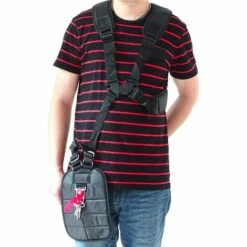 AOUGO Sangle De Confort Noire Double épaule, Bandoulière Pour Débroussailleuses/coupe-bordures/harnais De Débroussailleuse, Débroussailleuse De Jardin Tondeuse à Gazon Ceinture En Nylon -Débroussailleuse Soldes Magasin 64615454 3