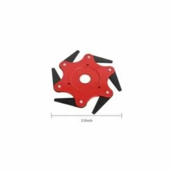 AOUGO Tete De Coupe, 6 Dents, Outil De Mangeur D'Herbe -Débroussailleuse Soldes Magasin 64615501 4
