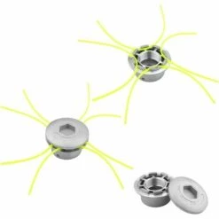 JOORRT Tête De Débroussailleuse Universelle, Tête Coupebordure En Aluminium Fils Pour Débroussailleuse à Essence Tondeuse à Gazon 8 JOORRT Tête De Débroussailleuse Universelle, Tête Coupebordure En Aluminium Fils Pour Débroussailleuse à Essence Tondeuse à Gazon -Débroussailleuse Soldes Magasin 64704142 2