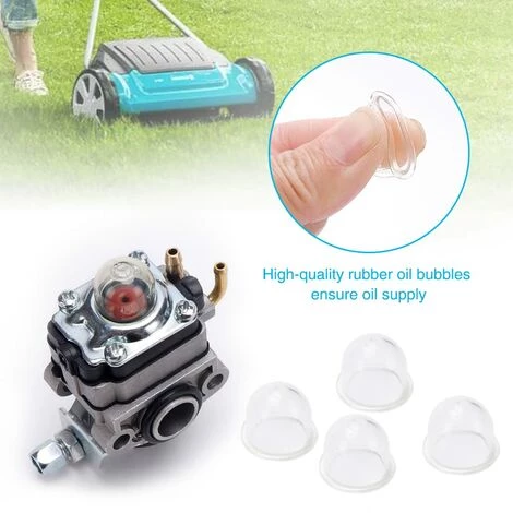 HEGUYEY 5 Ensembles Universel Filtre à Essence Kit, Tube D'étanchéité, Durites D'essence De Tondeuses Avec Poire D Amorçage, Pour Coupe-Herbe, Débroussailleuse, Tronconneuse Taille-Haie 6 HEGUYEY 5 Ensembles Universel Filtre à Essence Kit, Tube D'étanchéité, Durites D'essence De Tondeuses Avec Poire D Amorçage, Pour Coupe-Herbe, Débroussailleuse, Tronconneuse Taille-Haie – Image 4