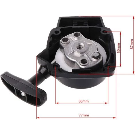 AOUGO Ensemble 26CC 1E34F Débroussailleuse Taille-haie Démarreur Avec Remplacement De Poulie Pour Mitsubish CG260 BC260 5 AOUGO Ensemble 26CC 1E34F Débroussailleuse Taille-haie Démarreur Avec Remplacement De Poulie Pour Mitsubish CG260 BC260 – Image 3