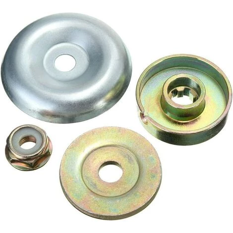 AOUGO Kit De Fixation D'écrou De Lame De Boîte De Vitesses En Métal De 4 Pièces Pour Le Remplacement De Couverture De Débroussailleuse Pour La Débroussailleuse De Tondeuse à Gazon (4 Pièces/ensemble) 3 AOUGO Kit De Fixation D'écrou De Lame De Boîte De Vitesses En Métal De 4 Pièces Pour Le Remplacement De Couverture De Débroussailleuse Pour La Débroussailleuse De Tondeuse à Gazon (4 Pièces/ensemble)