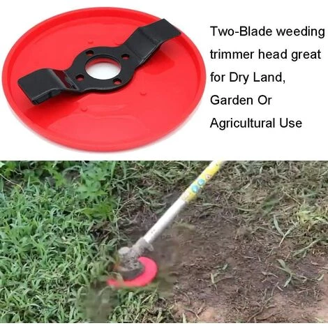 AOUGO Tête De Tondeuse Universelle Weed Edge Tondeuse à Gazon à Arbre Droit Lame De Débroussailleuse Pour Rizière Home Garden Backyard Orchard Park Agricultural 6 AOUGO Tête De Tondeuse Universelle Weed Edge Tondeuse à Gazon à Arbre Droit Lame De Débroussailleuse Pour Rizière Home Garden Backyard Orchard Park Agricultural – Image 4