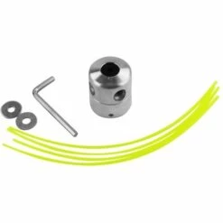 ELLE Débroussailleuse, Tête De Coupe En Aluminium, Tête D'herbe Tête De Coupe En Aluminium, Tête De Coupe De Gazon Pour Accessoires De Tondeuse à Gazon