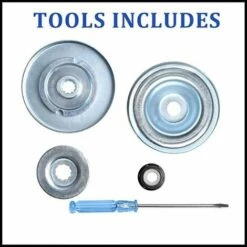 ELLE Kit D'écrous Universels Pour Tête De Débroussailleuse à Utiliser Avec Les Débroussailleuses STIHL (modèle B)