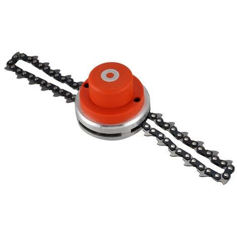 Dual Scratch Tête En Acier Universel Tête En Nylon Ligne De Jardinage Outils De Jardinage Weed Brush Cutter Jardin Pièces Petit Trimmer Pour La Tondeuse à Gazon (Color : Chain Blade) 56Vingt 6 Dual Scratch Tête En Acier Universel Tête En Nylon Ligne De Jardinage Outils De Jardinage Weed Brush Cutter Jardin Pièces Petit Trimmer Pour La Tondeuse à Gazon (Color : Chain Blade) 56Vingt – Image 4