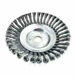 Tête Universelle De Coupe-Herbe De Brosse De Roue De Fil D'acier, Coupe-Bordures De Jardin Tête De Coupe De Brosse De Mauvaises Herbes De Jardin (1 Pièce，6 Pouces) 56Vingt