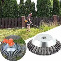 Tête Universelle De Coupe-Herbe De Brosse De Roue De Fil D'acier, Coupe-Bordures De Jardin Tête De Coupe De Brosse De Mauvaises Herbes De Jardin (1 Pièce,6 Pouces) 56Vingt 11 Tête Universelle De Coupe-Herbe De Brosse De Roue De Fil D'acier, Coupe-Bordures De Jardin Tête De Coupe De Brosse De Mauvaises Herbes De Jardin (1 Pièce,6 Pouces) 56Vingt -Débroussailleuse Soldes Magasin 64937438 5