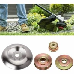 EAUDACè 8PCS Tête De Débroussailleuse Universelle Accessoires Avec 5PCS Ecrous De Fixation Tête De Coupe Bordure Pour Débroussailleuse Stihl -Débroussailleuse Soldes Magasin 64942287 5