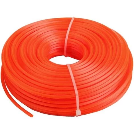 CESIèCLEFOU Fil Coupe Bordure Universel, Ligne De Trimmer Strimmer En Nylon 3.0 Mm, Fil En Nylon Débroussailleuse Robuste Pour Bosse Tête Tondeuse À Gazon De Jardinage (Square, 3mmx50m) Lefou 3 CESIèCLEFOU Fil Coupe Bordure Universel, Ligne De Trimmer Strimmer En Nylon 3.0 Mm, Fil En Nylon Débroussailleuse Robuste Pour Bosse Tête Tondeuse À Gazon De Jardinage (Square, 3mmx50m) Lefou