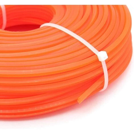 CESIèCLEFOU Fil Coupe Bordure Universel, Ligne De Trimmer Strimmer En Nylon 3.0 Mm, Fil En Nylon Débroussailleuse Robuste Pour Bosse Tête Tondeuse À Gazon De Jardinage (Square, 3mmx50m) Lefou 7 CESIèCLEFOU Fil Coupe Bordure Universel, Ligne De Trimmer Strimmer En Nylon 3.0 Mm, Fil En Nylon Débroussailleuse Robuste Pour Bosse Tête Tondeuse À Gazon De Jardinage (Square, 3mmx50m) Lefou – Image 5