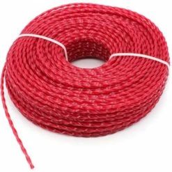 BEARSU Fil Coupe Bordure Universel, Ligne De En Nylon 3.0 Mm, Fil En Nylon Débroussailleuse Robuste Pour Bosse Tête Tondeuse À Gazon De Jardinage (Twist, 3mm) -Débroussailleuse Soldes Magasin 65098605 5