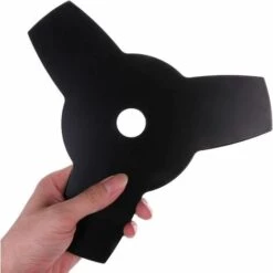 TINOR Débroussailleuse Coupe-Herbe Tête Couteau Lame De Coupe 3 Dents 3 T Universel Jardin Tondeuse à Gazon Lame Noir（Diamètre Intérieur : 25.4 Mm） -Débroussailleuse Soldes Magasin 65214265 3
