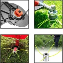 2PCS Tête De Débroussailleuse Aluminium Fils Tête Coupe-bordure Universelle Avec Tête Fil Nylon Pour Accessoires De Tondeuse à Gazon S'arêern 11 2PCS Tête De Débroussailleuse Aluminium Fils Tête Coupe-bordure Universelle Avec Tête Fil Nylon Pour Accessoires De Tondeuse à Gazon S'arêern -Débroussailleuse Soldes Magasin 65364770 5