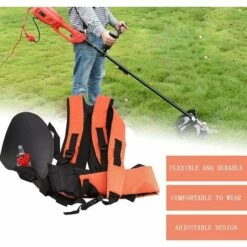 OSQI Double Bandoulière Pour Tondeuse à Gazon, Ceinture De Harnais Universelle à Double Bandoulière En Nylon En Forme De Y, Convient Pour Les Tondeuses à Gazon, Les Tondeuses à Gazon Ou Le Jardinage -Débroussailleuse Soldes Magasin 65500951 5