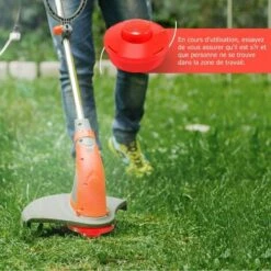 OSQI Tête De Débroussailleuse Universelle 3X Nylon Line (3X Rouge) -Débroussailleuse Soldes Magasin 65502753 3