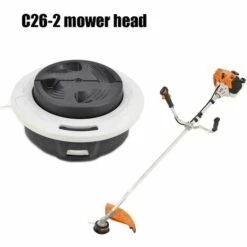 BAICCCF Accessoire Pour Débroussailleuse Remplacement De La Tête De Coupe Auto Cut C26-2 Compatible Avec Stihl Fs 55 56 70 94 -Débroussailleuse Soldes Magasin 65669500 3