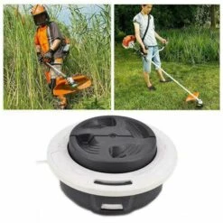 BAICCCF Accessoire Pour Débroussailleuse Remplacement De La Tête De Coupe Auto Cut C26-2 Compatible Avec Stihl Fs 55 56 70 94 -Débroussailleuse Soldes Magasin 65669500 5