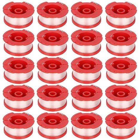 BAICCCF Accessoire Pour Débroussailleuse Lot De 20 Bobines De Fil De Rechange Cmzst065 Cmzst0653 3 BAICCCF Accessoire Pour Débroussailleuse Lot De 20 Bobines De Fil De Rechange Cmzst065 Cmzst0653