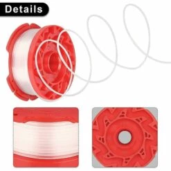 BAICCCF Accessoire Pour Débroussailleuse Lot De 20 Bobines De Fil De Rechange Cmzst065 Cmzst0653 8 BAICCCF Accessoire Pour Débroussailleuse Lot De 20 Bobines De Fil De Rechange Cmzst065 Cmzst0653 -Débroussailleuse Soldes Magasin 65669526 3