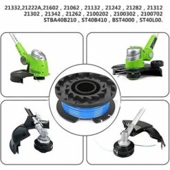 BAICCCF Accessoire Pour Débroussailleuse Lot De 3 Bobines De Débroussailleuse 29252 29092 Compatibles Avec Greenworks 20 V 24 V 7 BAICCCF Accessoire Pour Débroussailleuse Lot De 3 Bobines De Débroussailleuse 29252 29092 Compatibles Avec Greenworks 20 V 24 V -Débroussailleuse Soldes Magasin 65669538 2