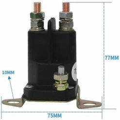 BAICCCF Accessoire Pour Débroussailleuse Solénoïde De Démarreur Universel 12v 33-331 Compatible Avec La Tondeuse à Gazon -Débroussailleuse Soldes Magasin 65669547 3