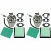 BAICCCF Accessoire Pour Débroussailleuse Carburateur + Joint + Bouchon De Filtre à Air Compatible Avec Moteur Honda Gcv160 Hrb216 -Débroussailleuse Soldes Magasin 65669561 1