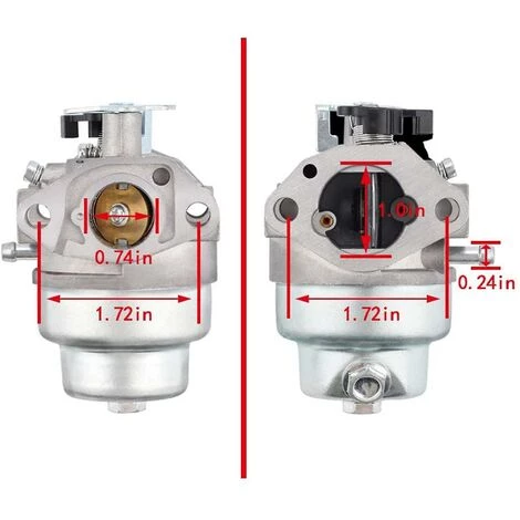 BAICCCF Accessoire Pour Débroussailleuse Carburateur + Joint + Bouchon De Filtre à Air Compatible Avec Moteur Honda Gcv160 Hrb216 5 BAICCCF Accessoire Pour Débroussailleuse Carburateur + Joint + Bouchon De Filtre à Air Compatible Avec Moteur Honda Gcv160 Hrb216 – Image 3
