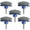 BAICCCF Accessoire Pour Débroussailleuse Affûteur De Lame De Tondeuse à Gazon 5 Pièces Compatible Avec N'importe Quelle Perceuse à Main Perceuse électrique -Débroussailleuse Soldes Magasin 65669586 1
