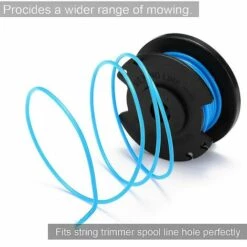 BAICCCF Accessoire Pour Débroussailleuse Ac14rl3a Bobine De Débroussailleuse Compatible Avec Ryobi Weed Eater 18v, 24v, 40v -Débroussailleuse Soldes Magasin 65669587 3