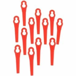 BAICCCF Accessoire Pour Débroussailleuse 100pcs Lame En Plastique 1500mah Coupe-herbe Sans Fil Jardin -Débroussailleuse Soldes Magasin 65669602 3