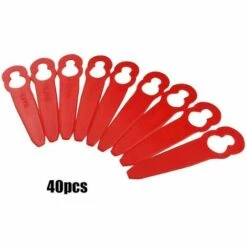 BAICCCF Accessoire Pour Débroussailleuse 40 Pièces Accessoires De Lames En Plastique De Rechange Compatibles Avec Stihl Polycut 2-2 -Débroussailleuse Soldes Magasin 65669614 2