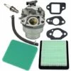 BAICCCF Accessoire Pour Débroussailleuse Carburateur + Joint + Bouchon De Filtre à Air Compatible Avec Moteur Honda Gcv160 Hrb216 -Débroussailleuse Soldes Magasin 65669646 1