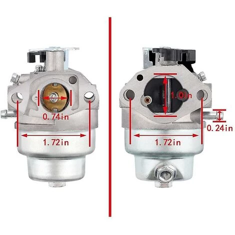 BAICCCF Accessoire Pour Débroussailleuse Carburateur + Joint + Bouchon De Filtre à Air Compatible Avec Moteur Honda Gcv160 Hrb216 5 BAICCCF Accessoire Pour Débroussailleuse Carburateur + Joint + Bouchon De Filtre à Air Compatible Avec Moteur Honda Gcv160 Hrb216 – Image 3
