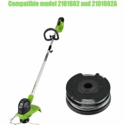 BAICCCF Accessoire Pour Débroussailleuse Lot De 6 Bobines De Débroussailleuse Weed Eater, 20 Pieds Compatibles Avec Greenworks 2900719 -Débroussailleuse Soldes Magasin 65669676 4